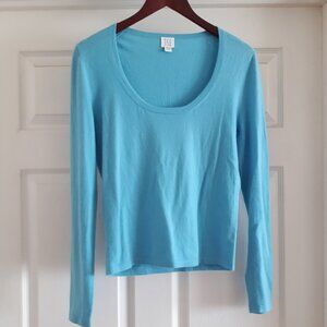 Cashmere Sweater - Turquoise - Size Medium